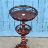 Table à tricoter victorienne en acajou, XIXe siècle