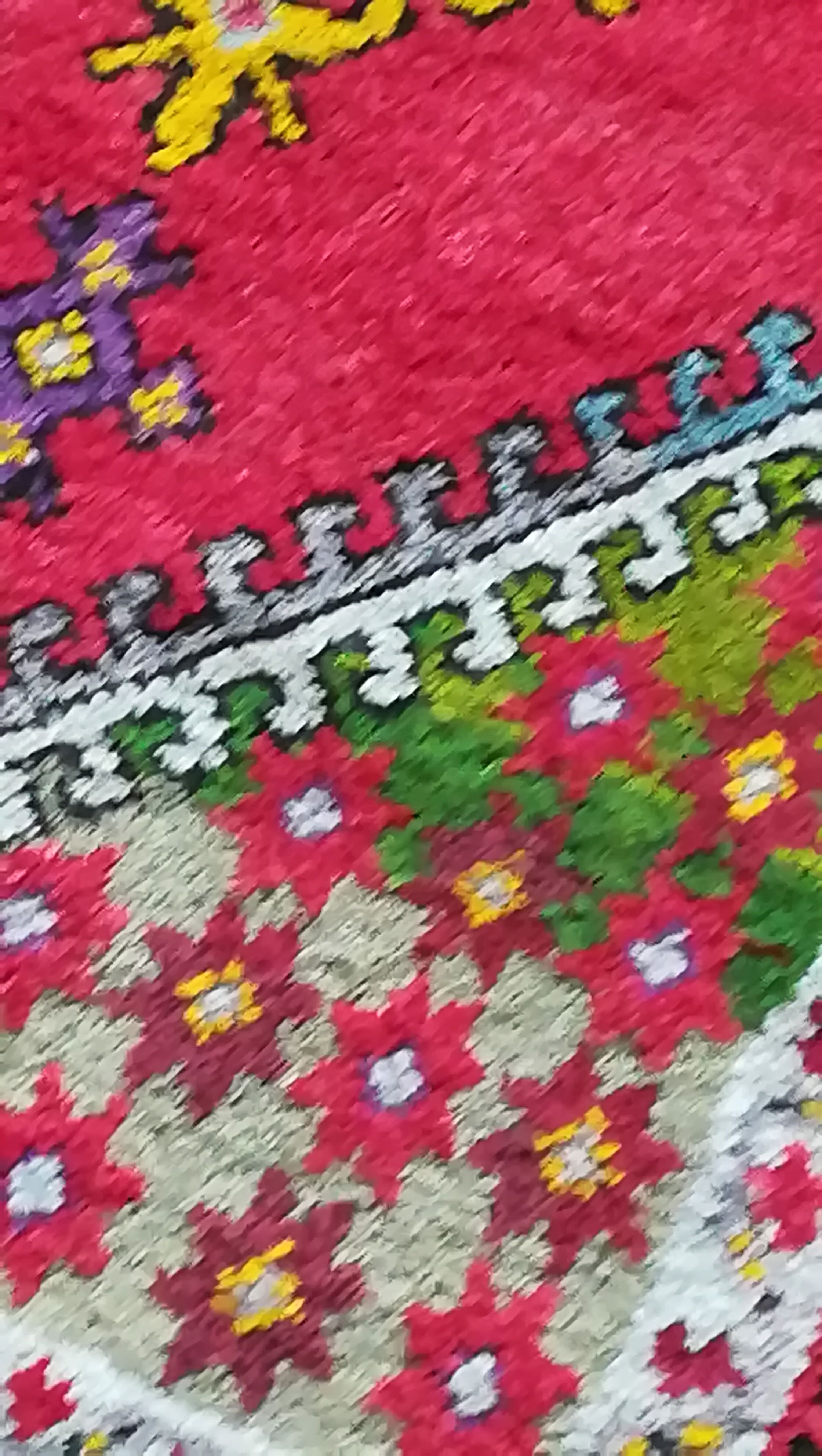 Algerian South vintage carpet 95 x 162 cm