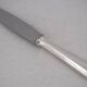Christofle America 12 dessert, cheese, and side knives, silver-plated metal, 20.2cm
