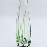Vicke Lindstrand Glass Vase by Kosta 1960s