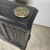 19th-century solid wood trade counter