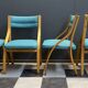 4 dining chairs by Ludvik Volak 1960s