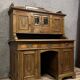 Art Nouveau period oak stepped desk circa 1900