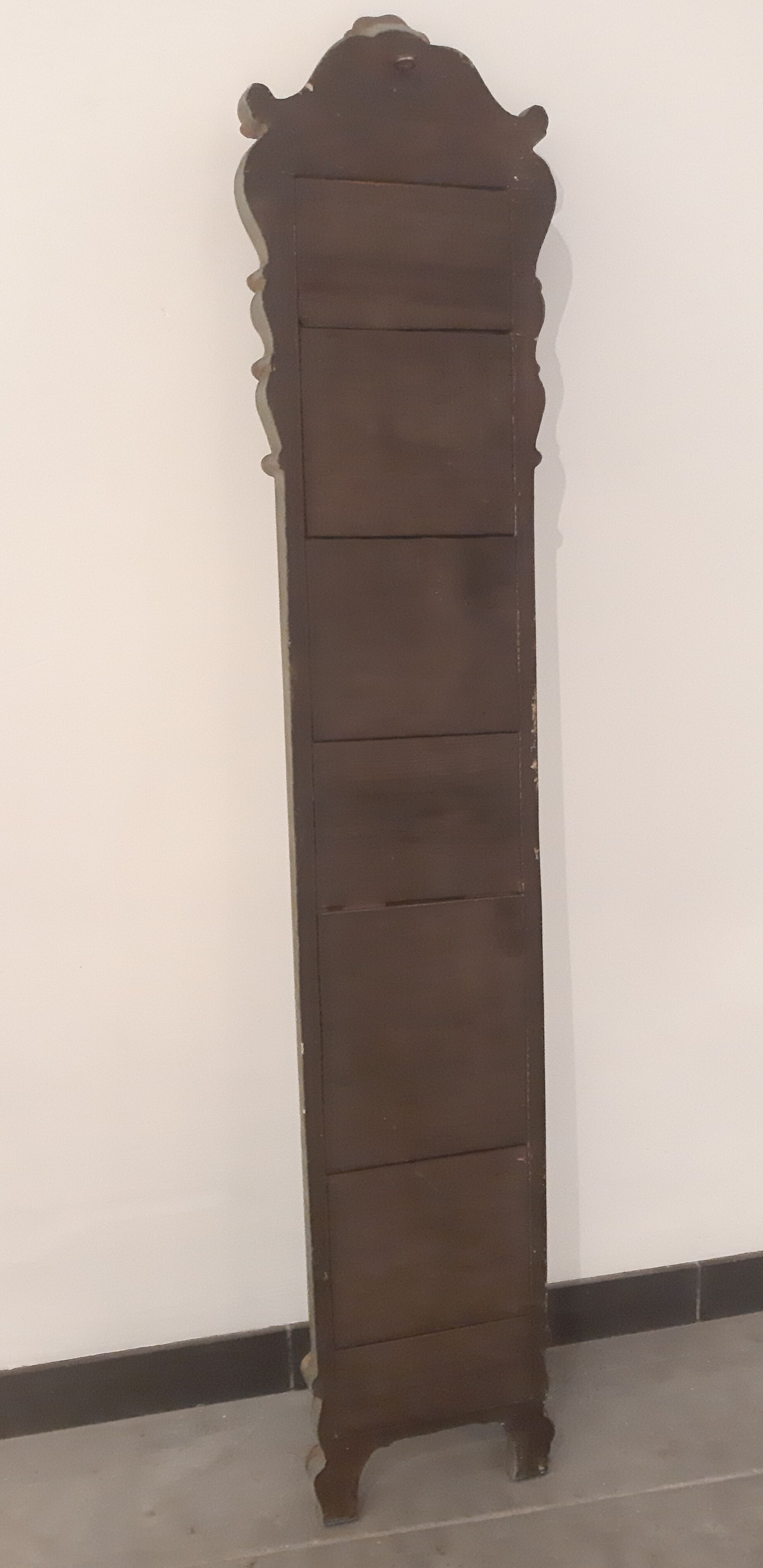 Louis XIV-style gilded wooden mirror