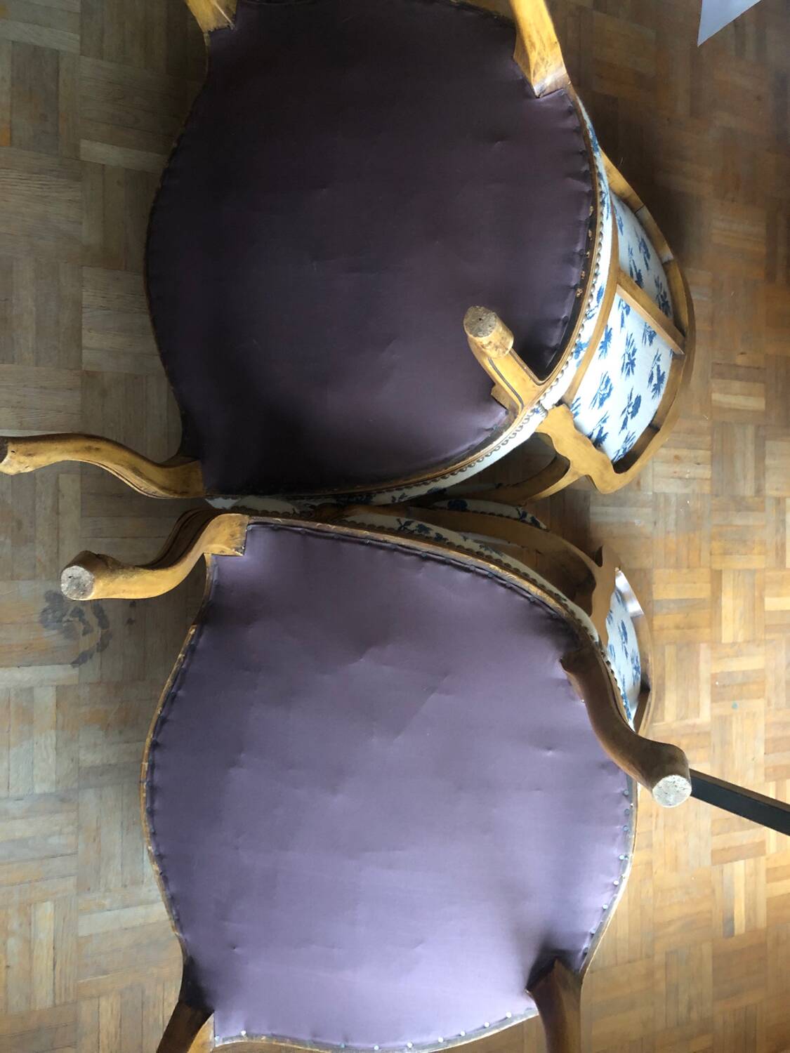 Pair of Louis XV armchairs
