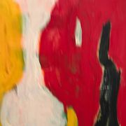 Large original Danish oil painting - "The Couple" by Max Bilde (1919-2011) - Signed 1968 - Framed - 94 × 75 cm (37" × 29.5")