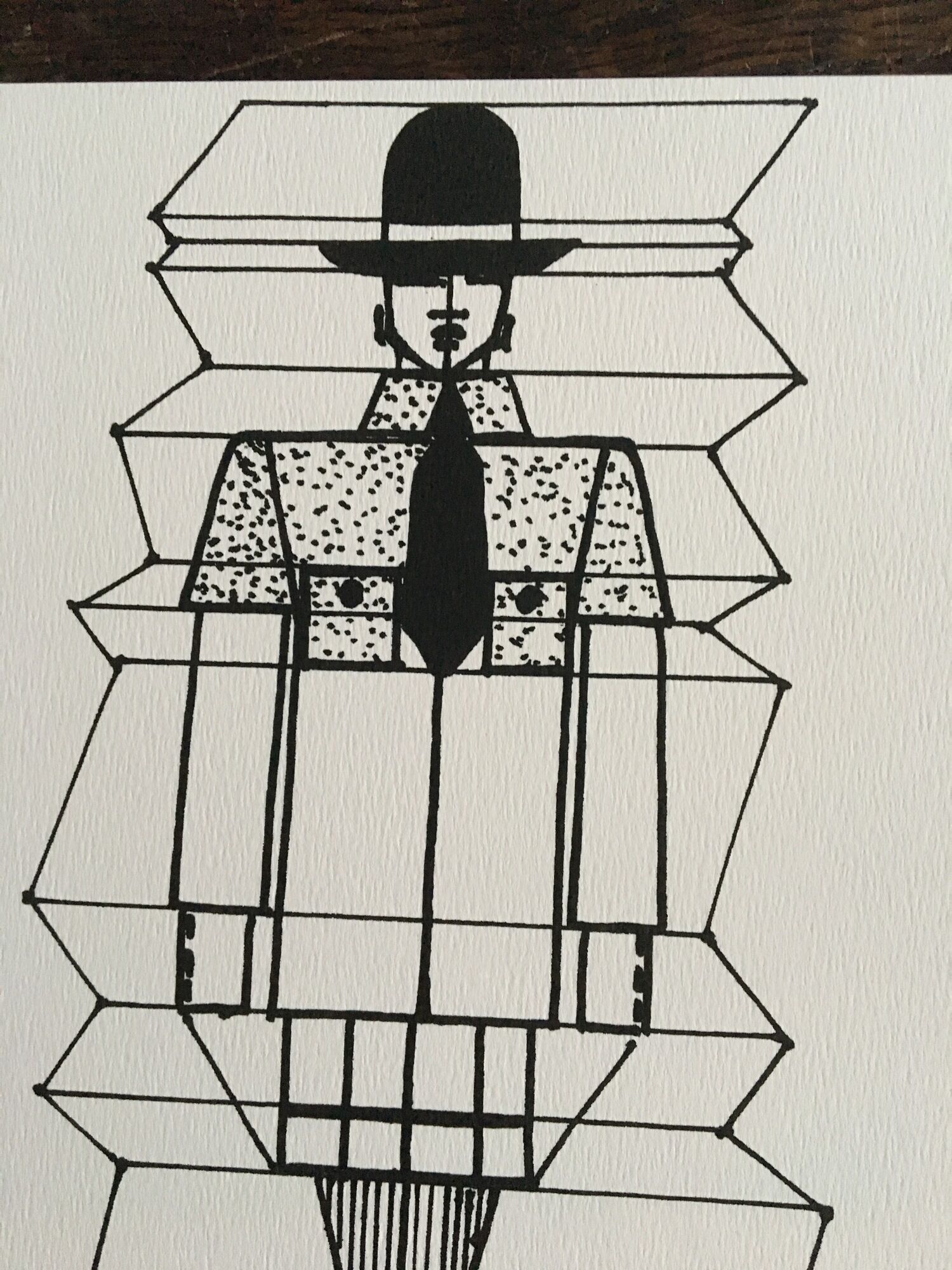 Illustration de mode de presse Paco Rabanne  -Hiver 94 - 95
