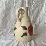 Vintage Bay Keramik vase - Wet Germany - 631 30 - floral decor