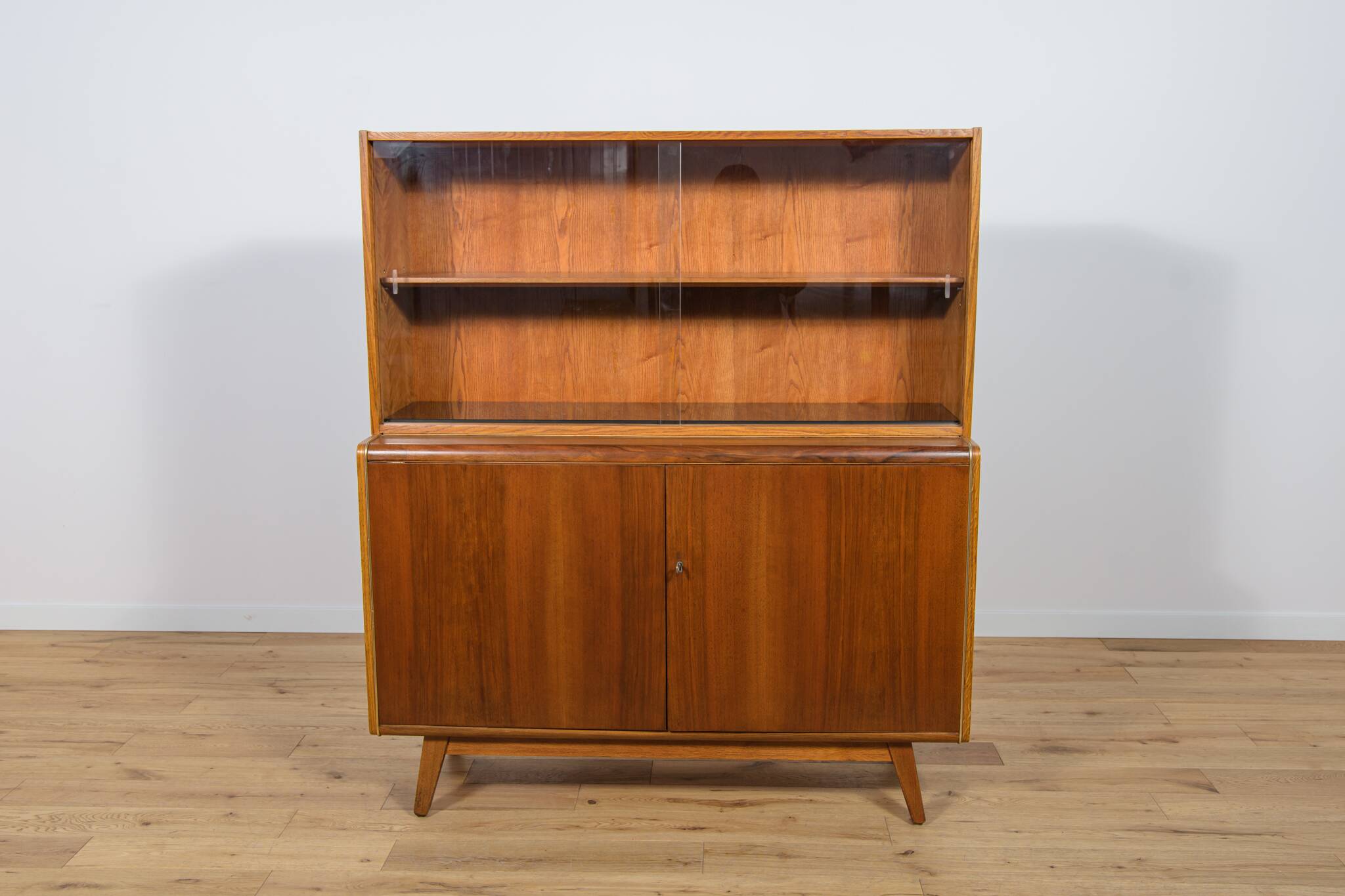 Cabinet with Bookcase by Hubert Nepozitek & Bohumil Landsman for Jitona, 1960s