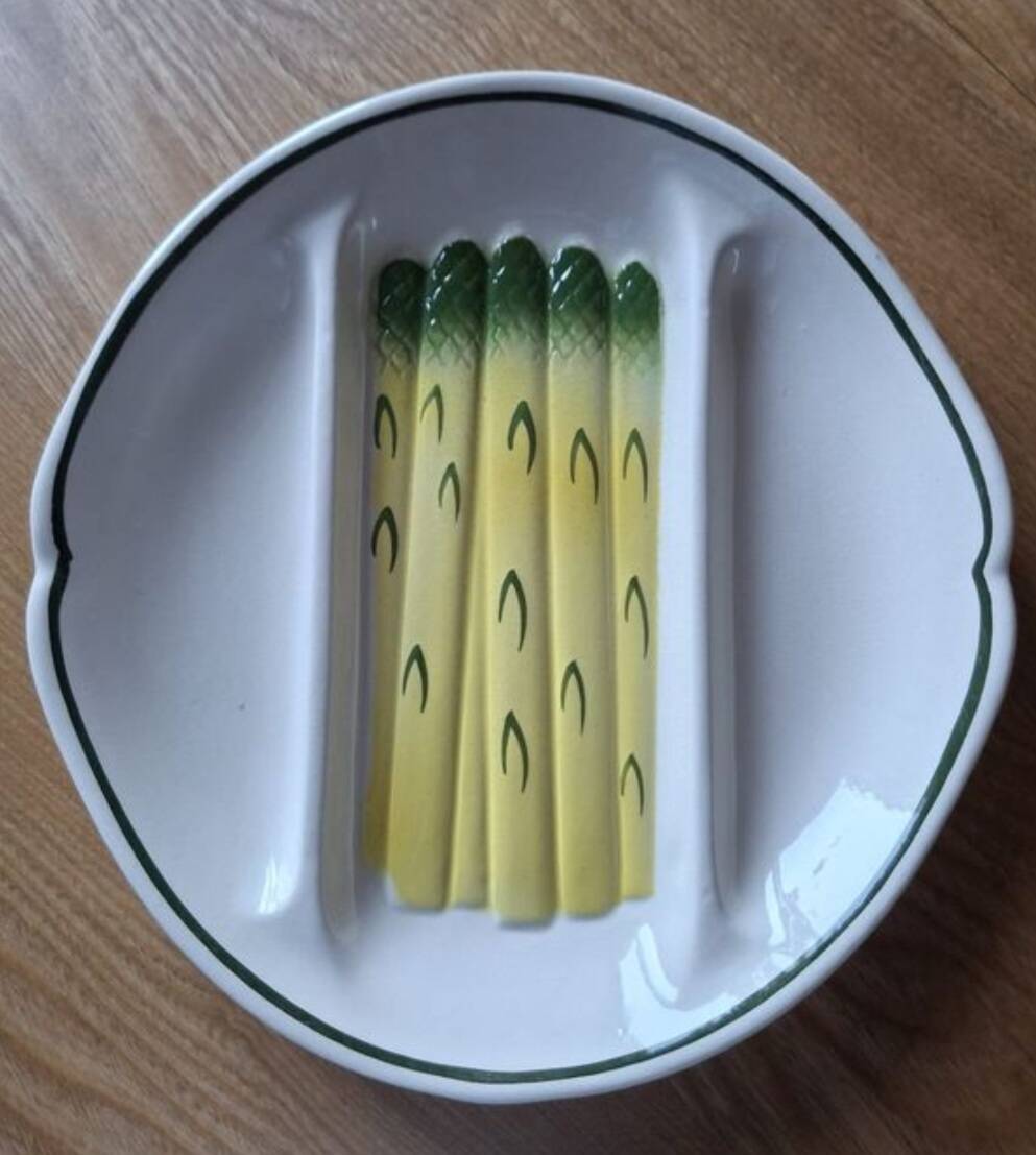 Asparagus plates