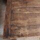Table de ferme en chêne avec 2 tiroirs