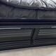 Vintage sofa set roset line Flou Flou designer sofa 80s black leather