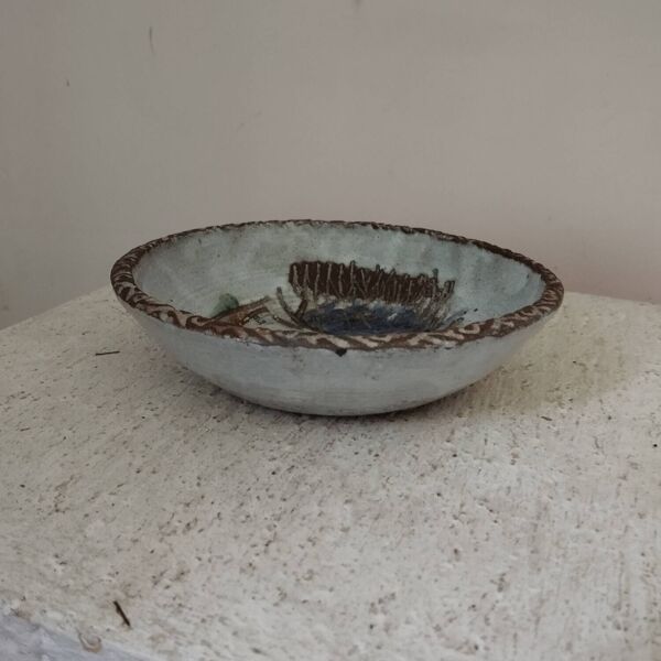 Coupe céramique Albert Thiry Vallauris