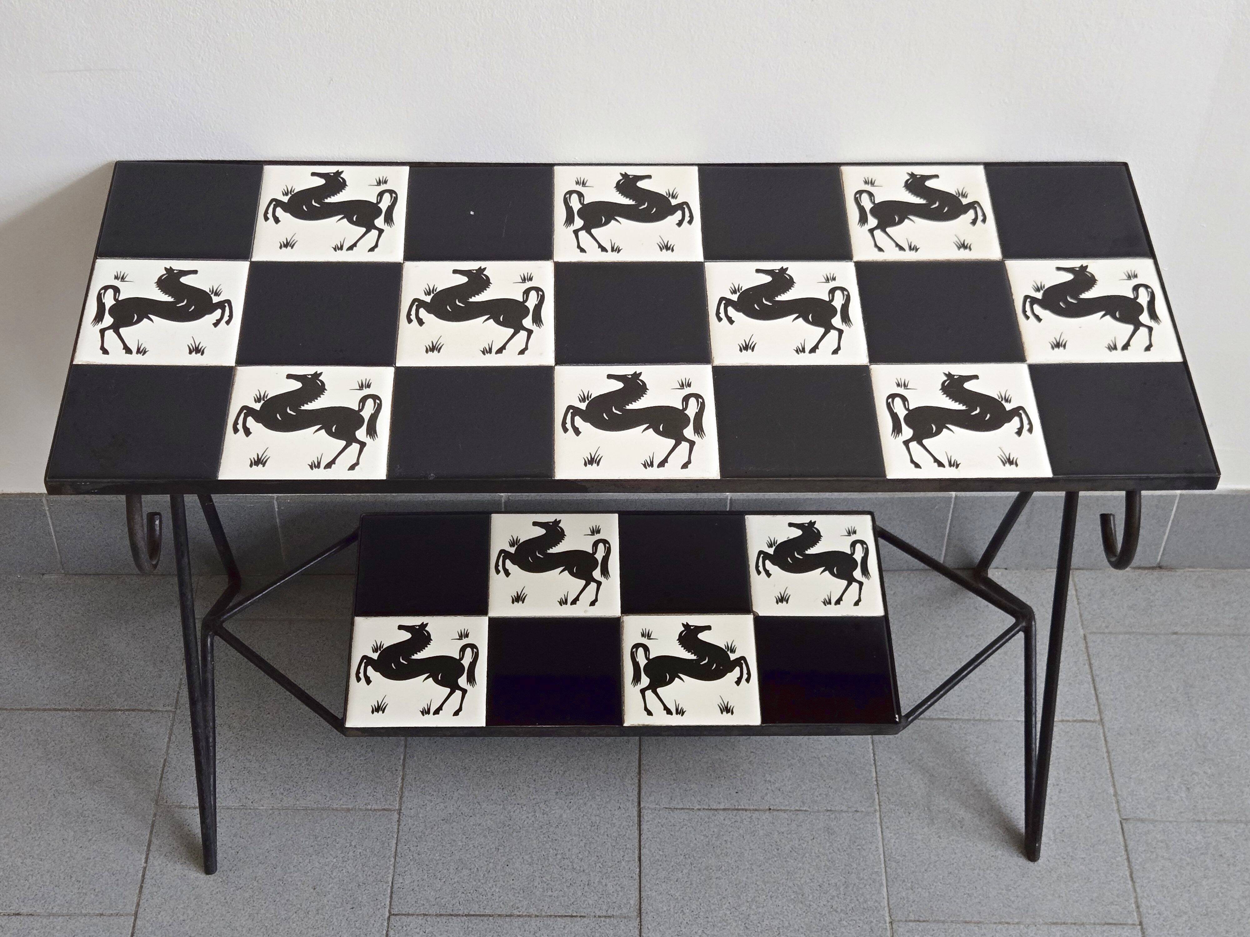 Table d'appoint vintage 1950