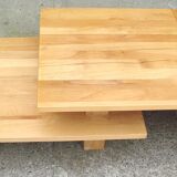 Wooden coffee table, 80s