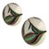 White Murano Glass Wall Lights by Simoeng – Set of Two