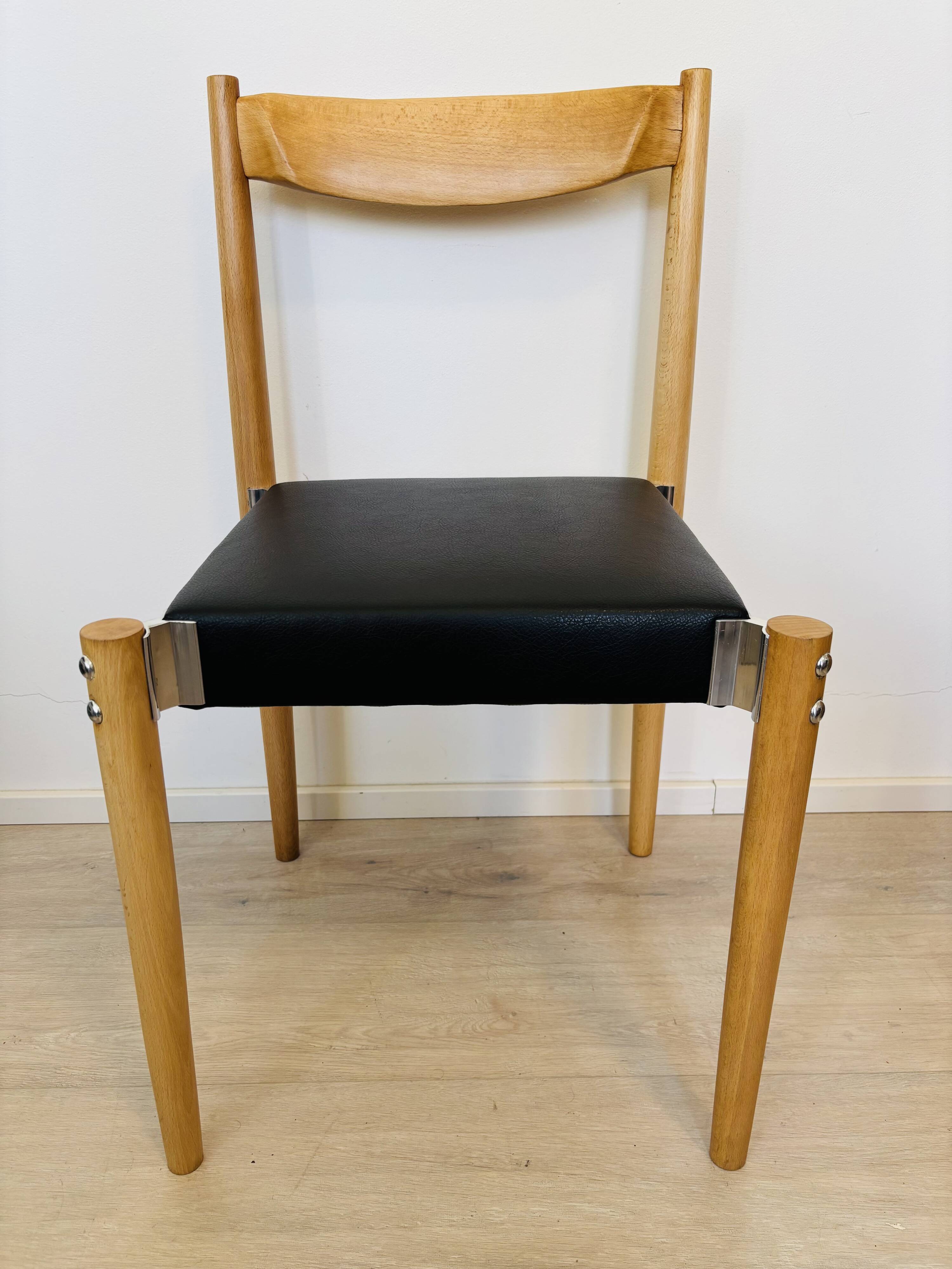 Dining Light Chair by Miroslav Navrátil, Czechoslovakia 1970’s