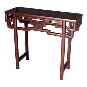 Console en bois de fer chine milieu