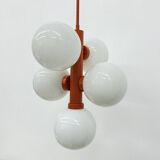 Mid-century atomic sputnik pendant lamp , 1970s