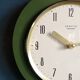 Horloge formica vintage "vedette vert doré"