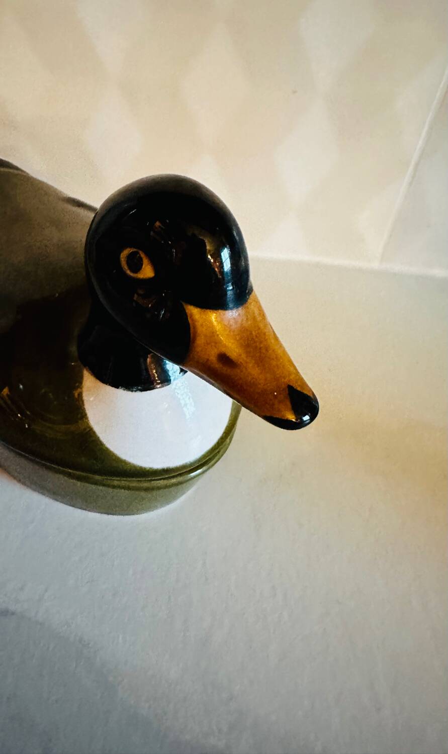 Vintage duck ceramic box 50'