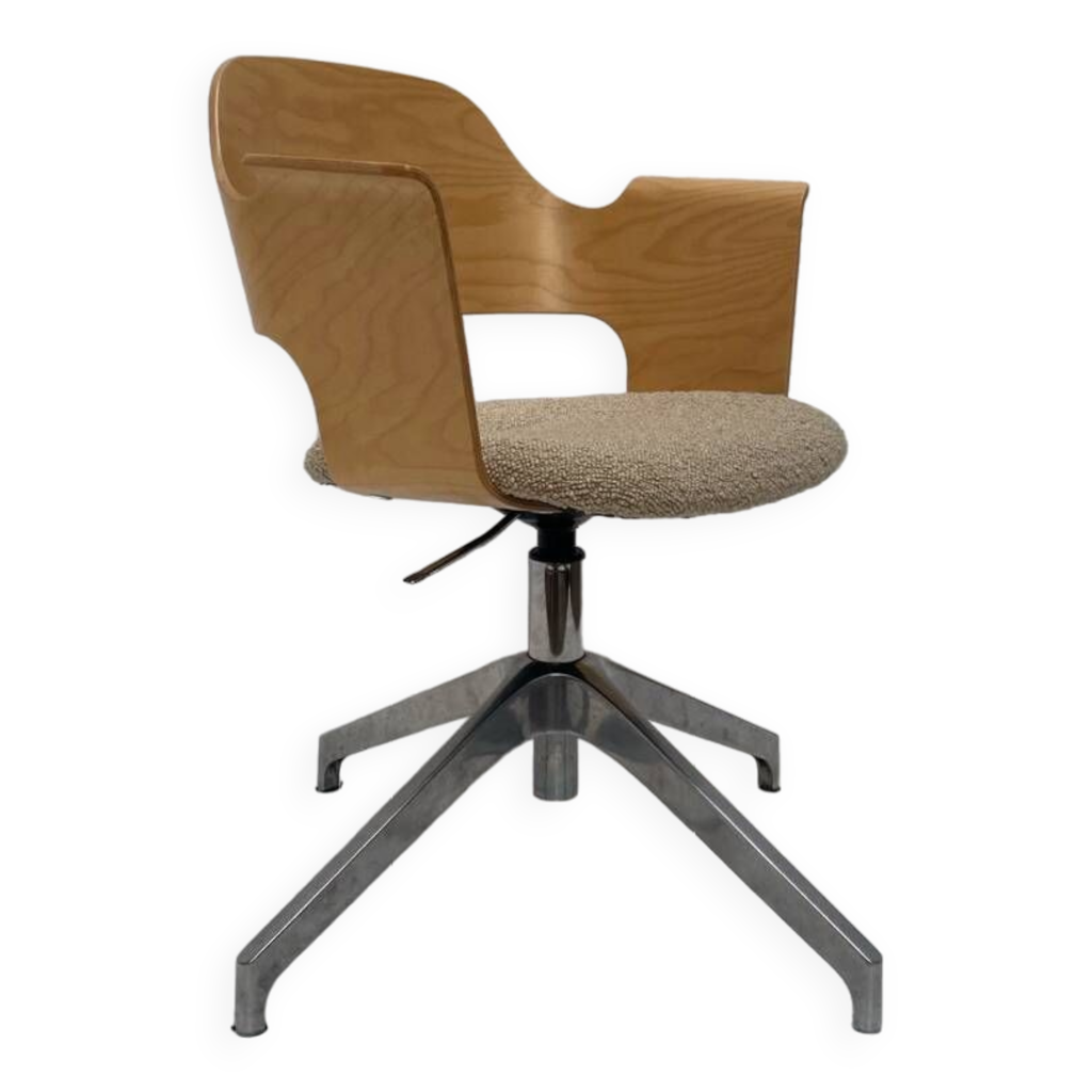 IKEA desk chair new upholstery wool