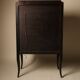 Bar cabinet in wood marquetry
