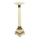 Antique Column Pedestal Onyx Marble and Bronze 19th Century 115cm