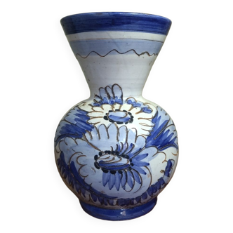 Italian blue vase - Ceramiche Paoli