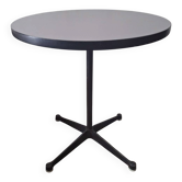 Eames Vitra Miller contract base circular bistro / side table, 1960s