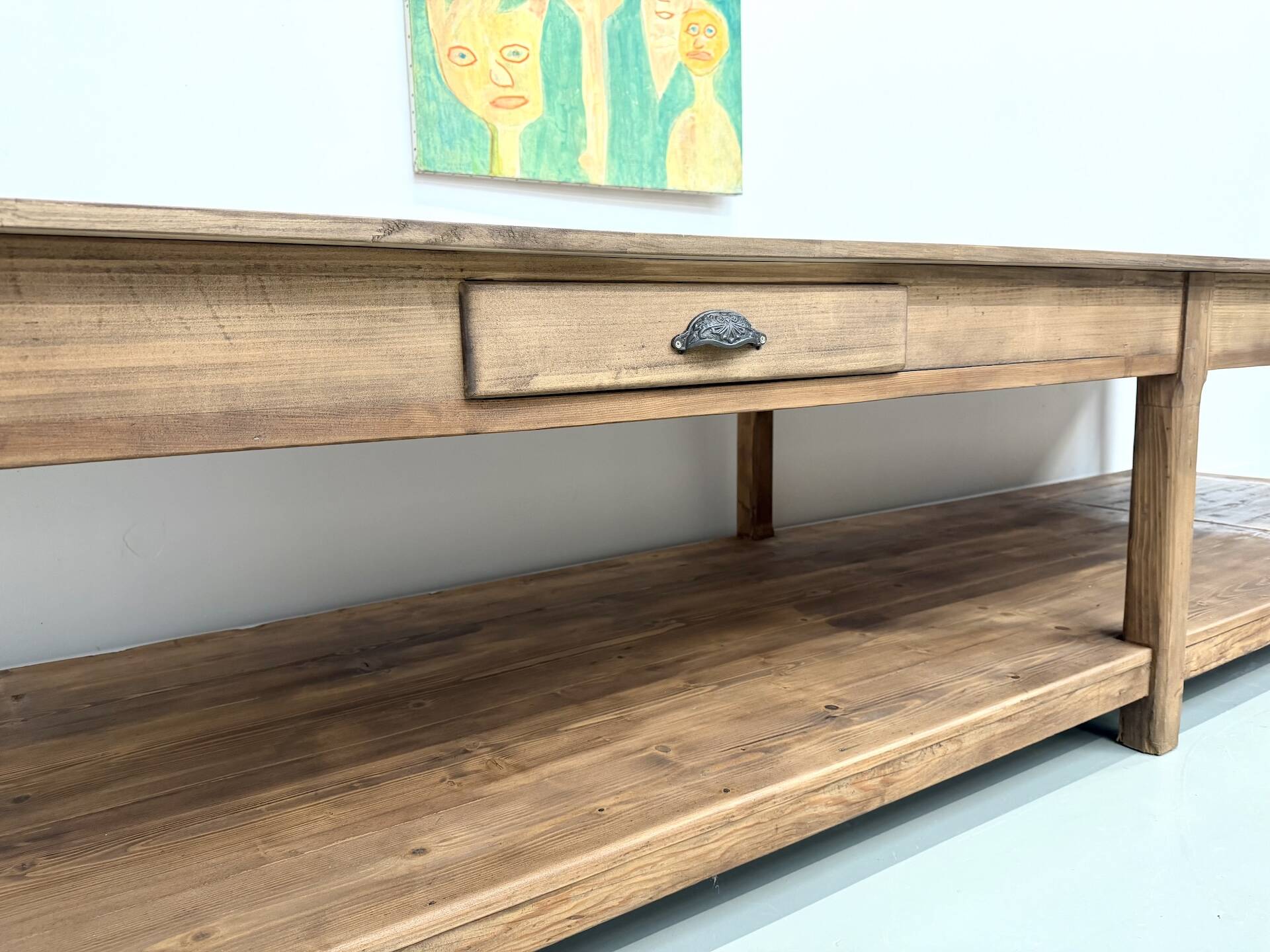 XXL draper's table from the 1950s