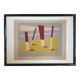 The beach, 1954. original lithograph by léon gischia (1903-1991).