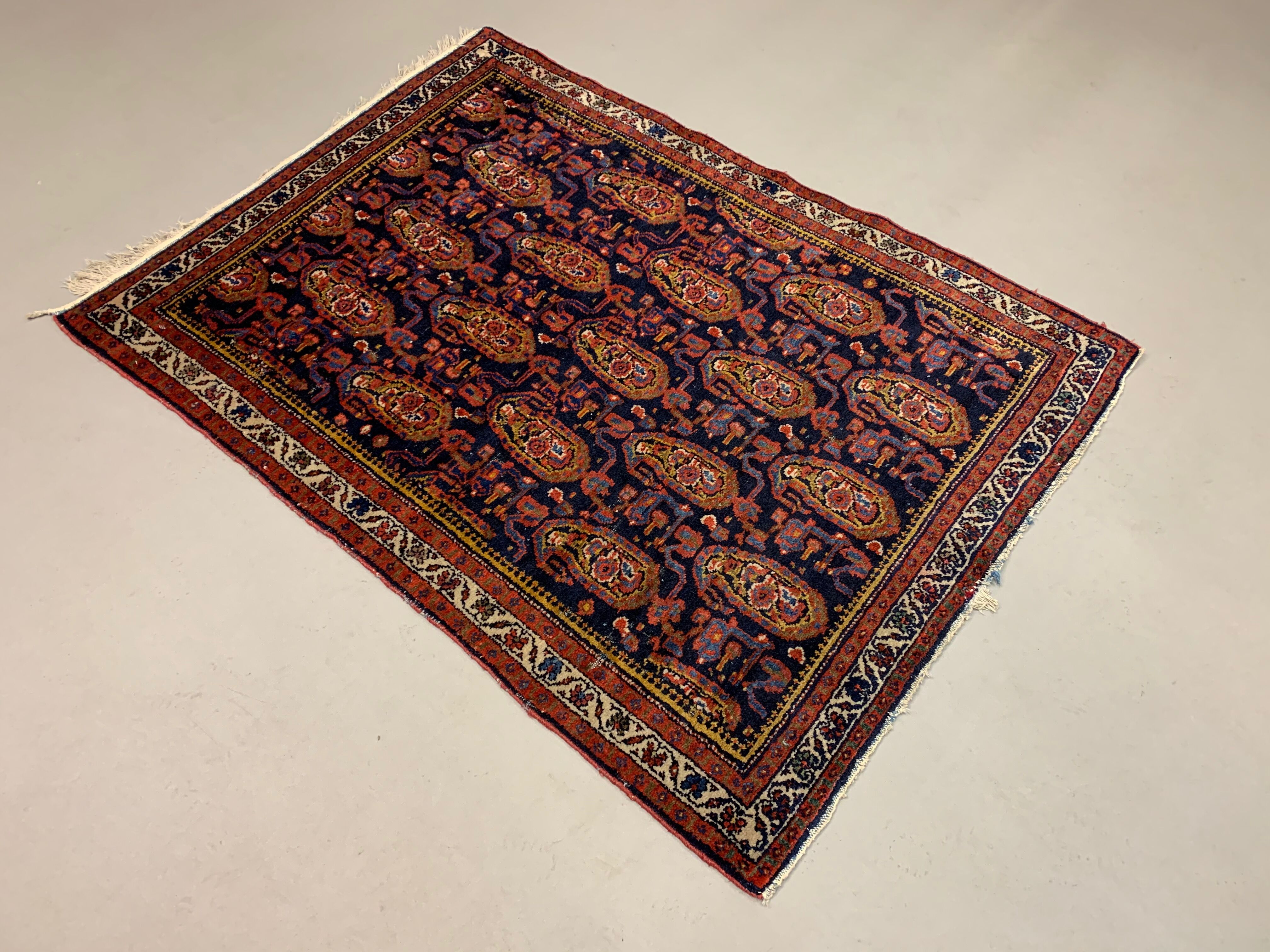 Vintage malayer rug 145x110 cm