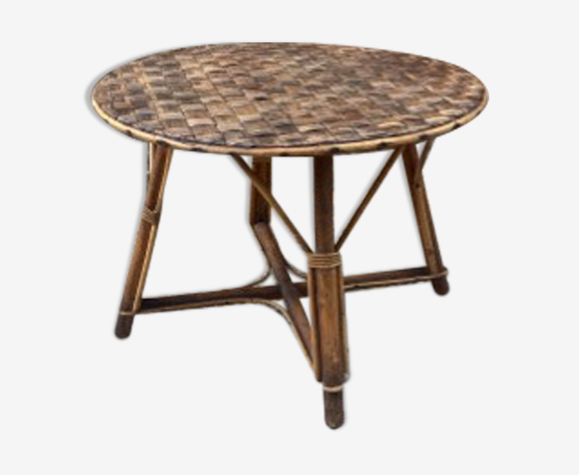 Table basse en châtaignier