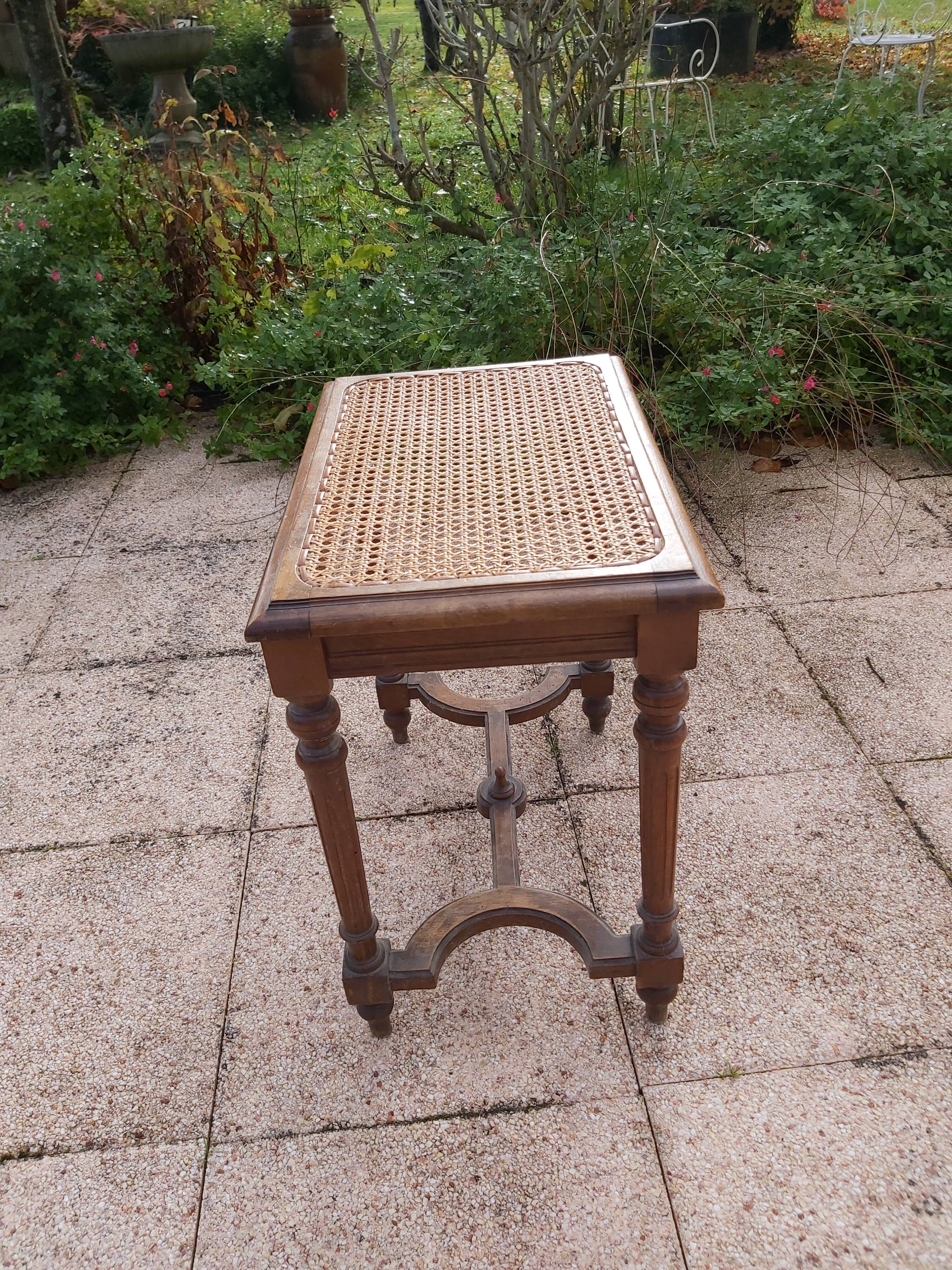 Canna piano stool