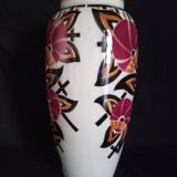 Keller & Guérin Luneville - Art Deco vase model "Pergola"