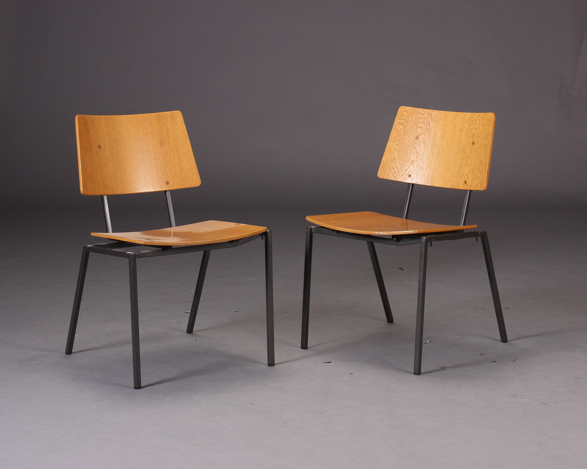 Lot de six chaises scandinave