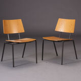 Lot de six chaises scandinave