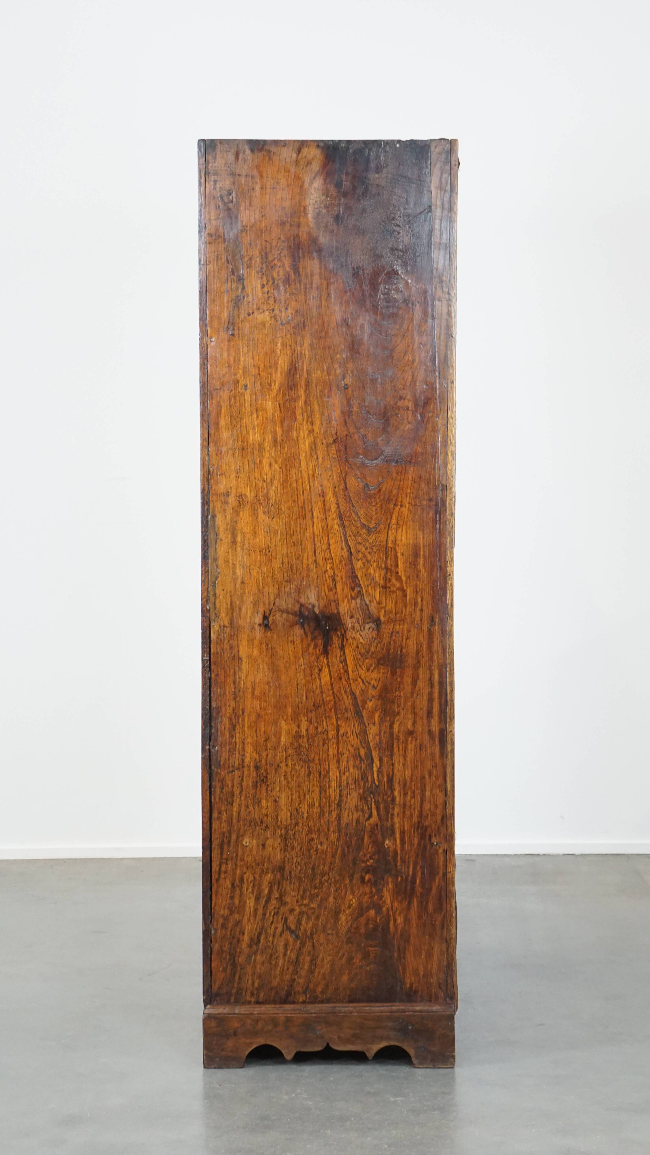 Antique oak cabinet with 4 doors from the 18th century