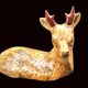 Zoomorphic Terrine of Roe Deer in Barbotine – Michel Caugant (Circa 1970)