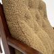 Re-upholstered Swedish arm chair bij Engens Mobelfabrik, 1970s