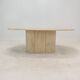 Italian Travertine Coffee Table, 1980's