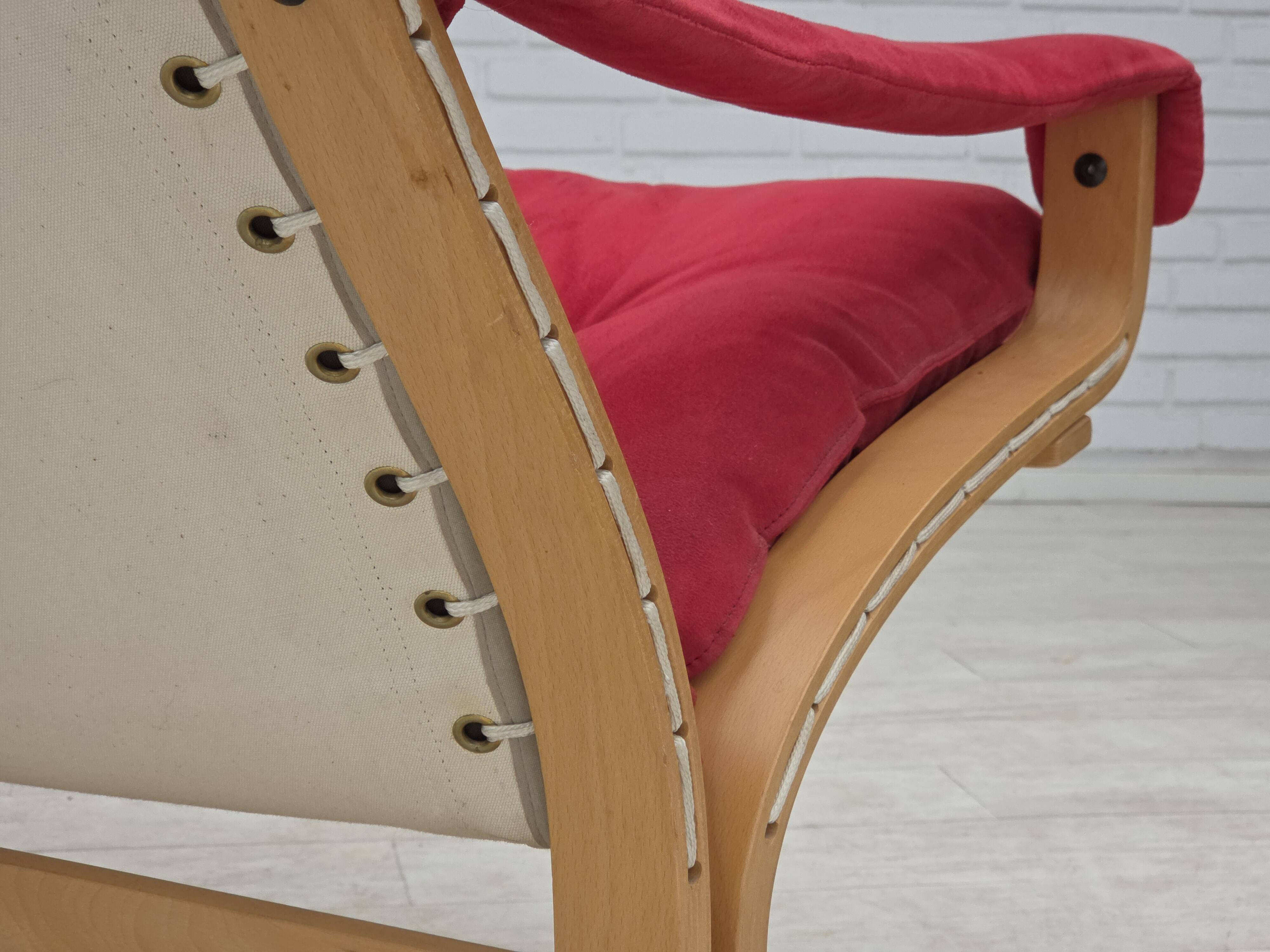 1970s, Norwegian design by Ingmar Relling, model "Siesta", set of 2 chairs.