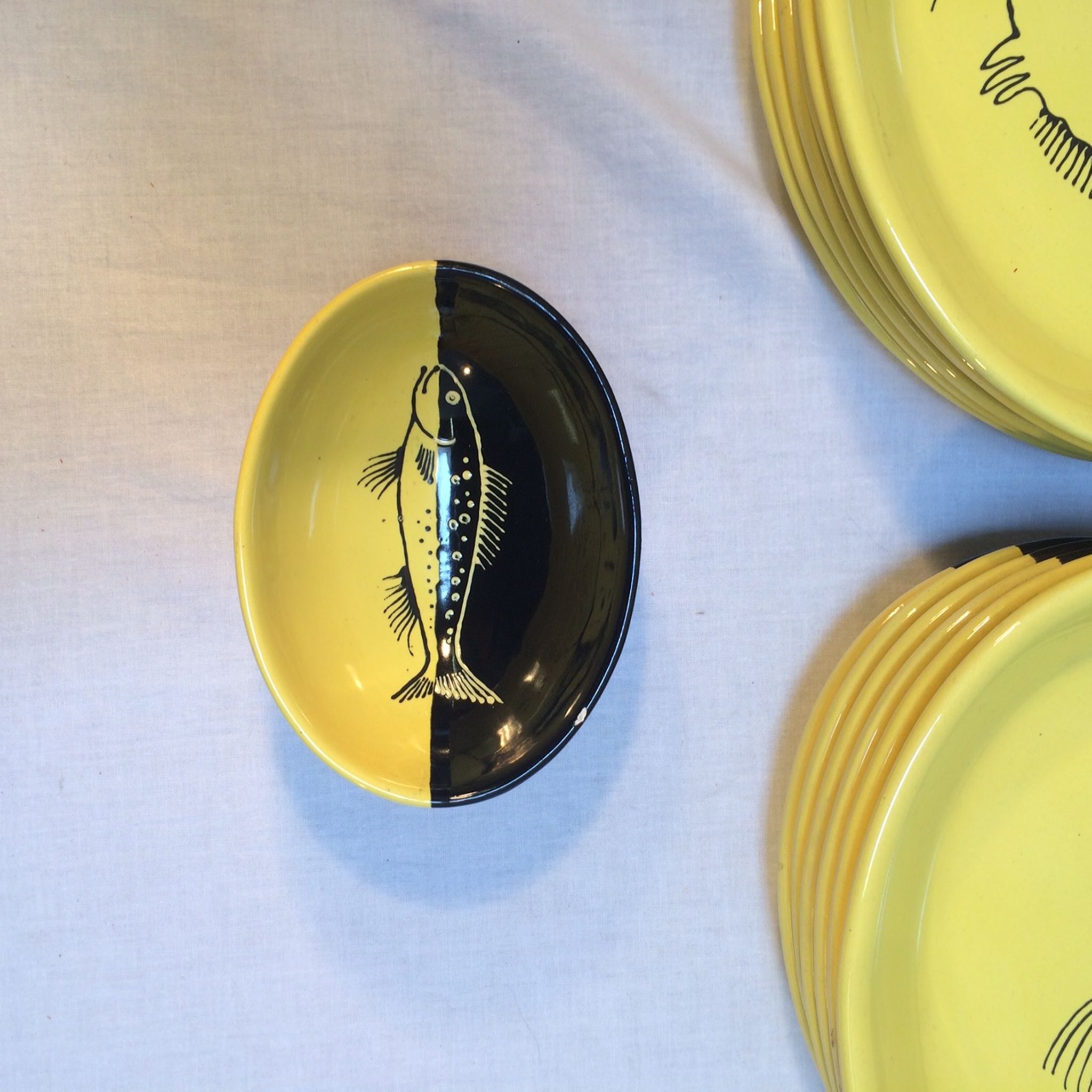 Masse Frères fish plate service Desvres 60