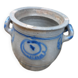 Two Alsatian stoneware pots