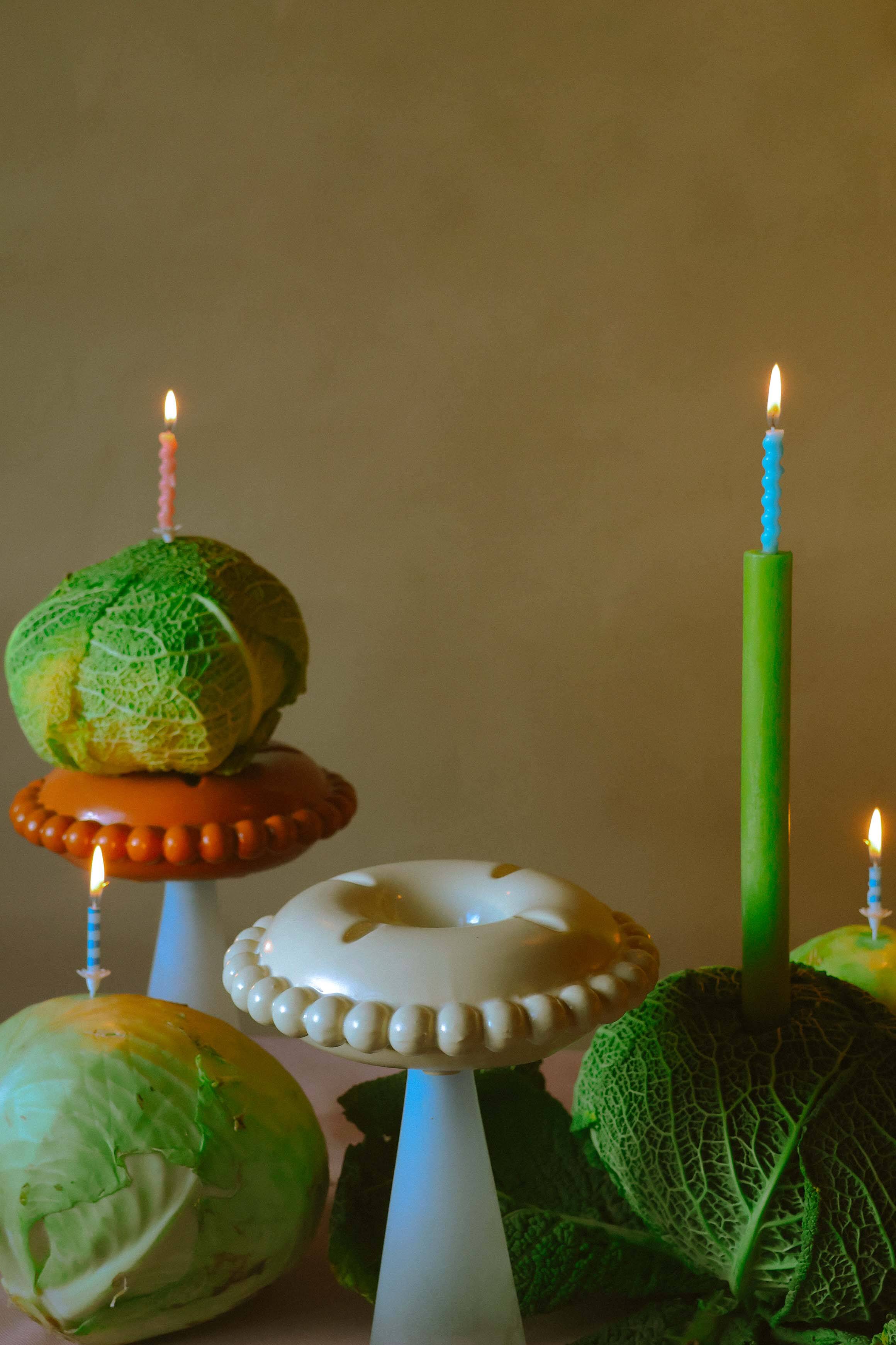 Ashtray Small Butter White