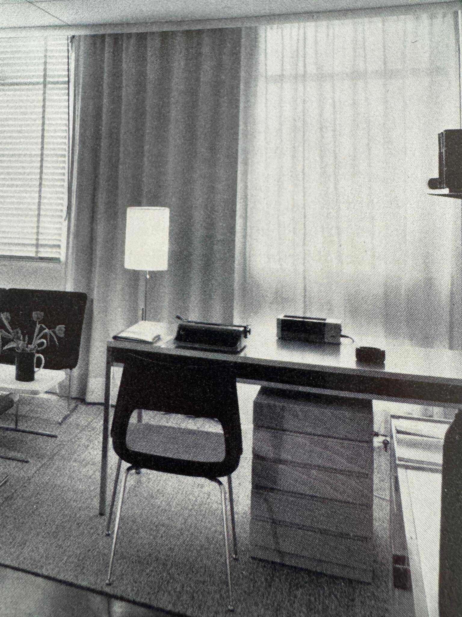 Height-adjustable floor lamp by Stiegler Marbach, 1960s.