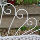 Banc de jardin ancien en fer
