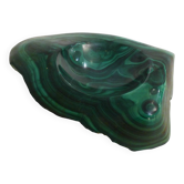 Malachite block ashtray