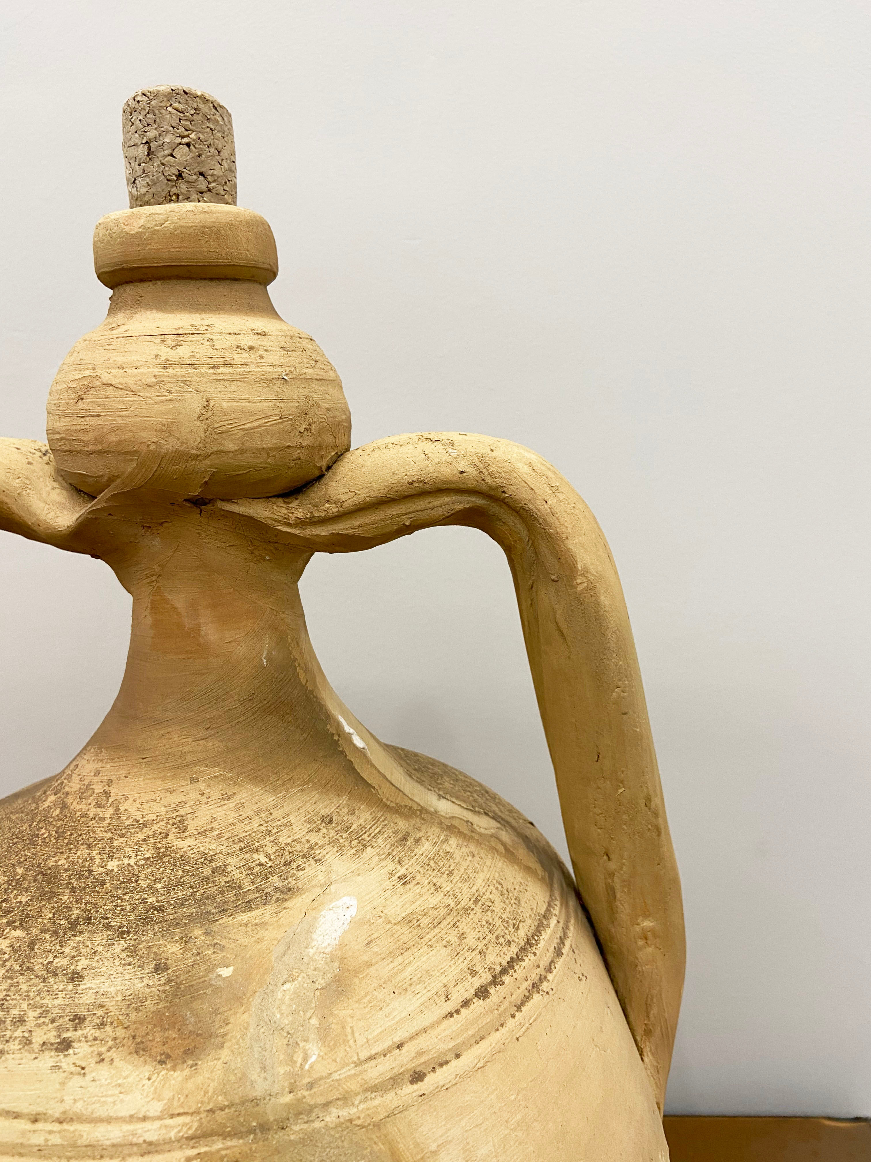 Antique unglazed amphora